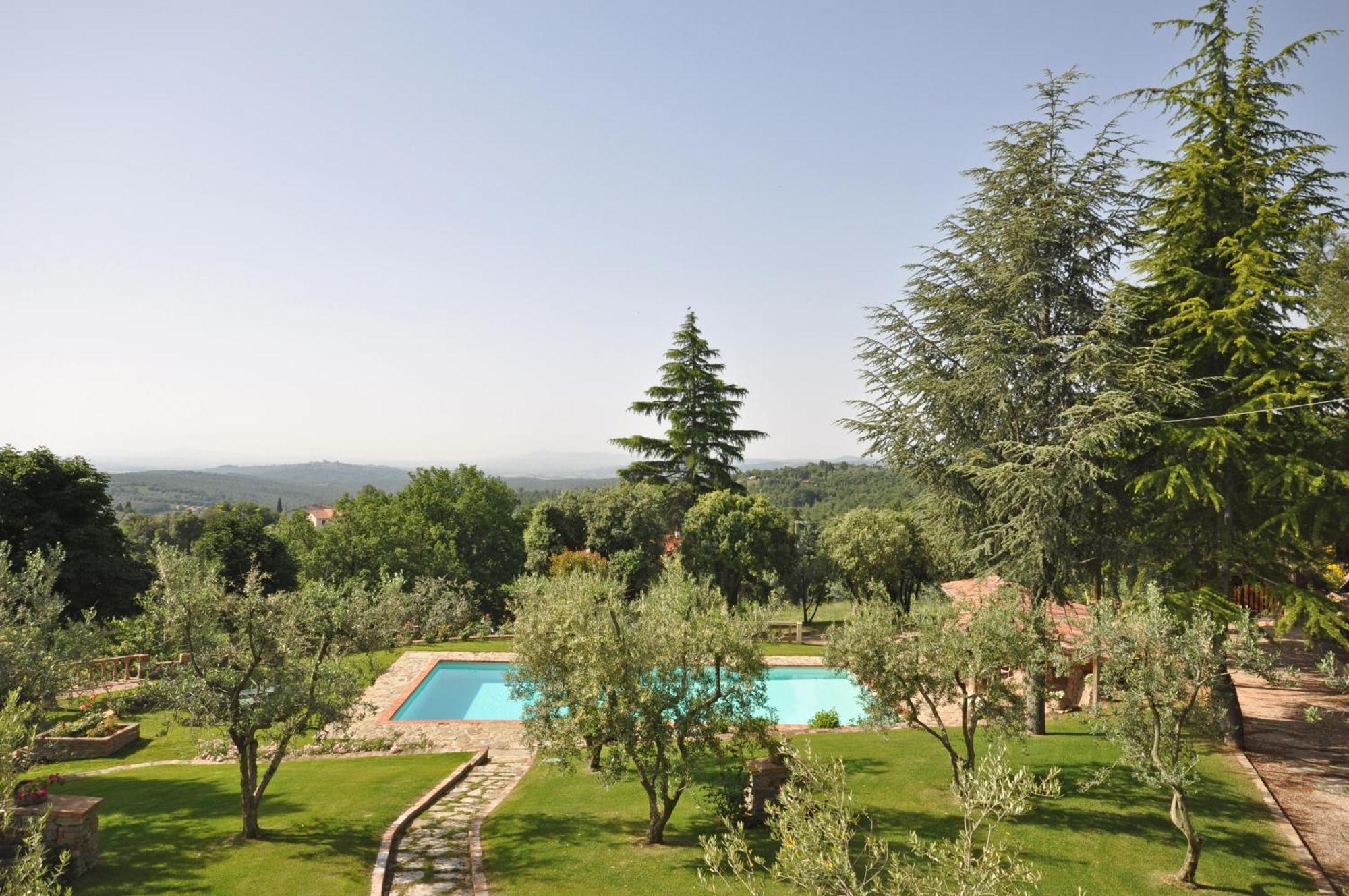 Villa Caterina Monte San Savino Buitenkant foto
