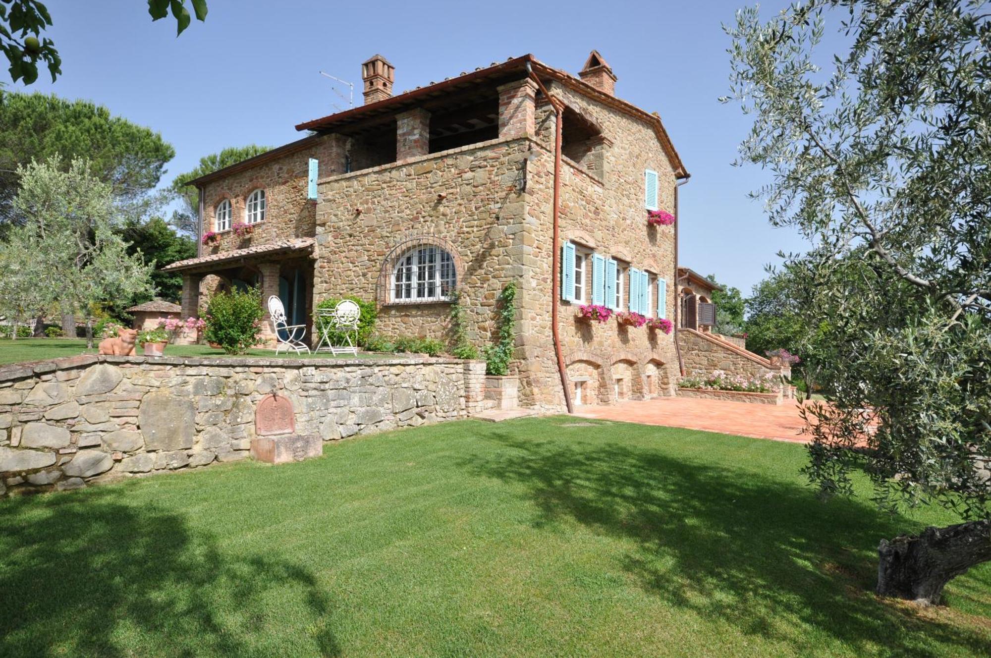 Villa Caterina Monte San Savino Buitenkant foto